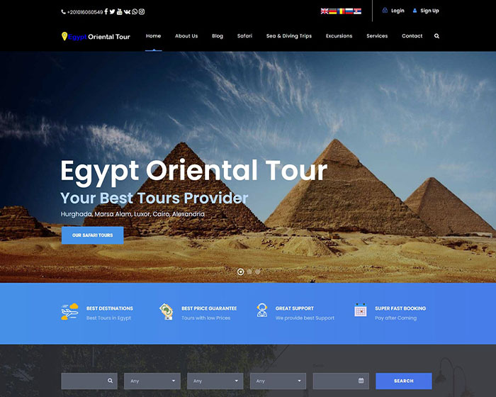 Egypt Oriental Tour